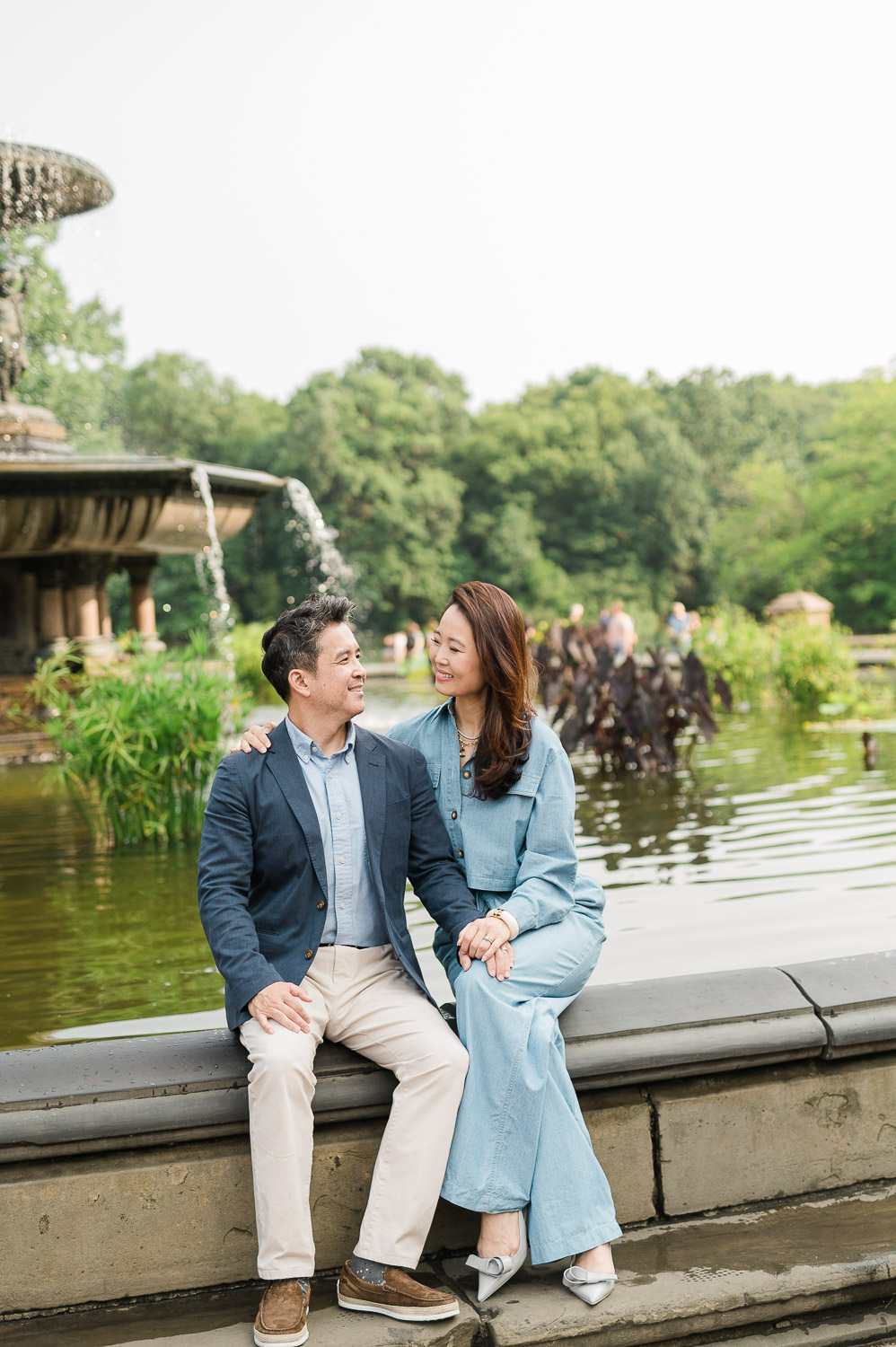 Natural family interactions captured during Central Park family photography in Manhattan